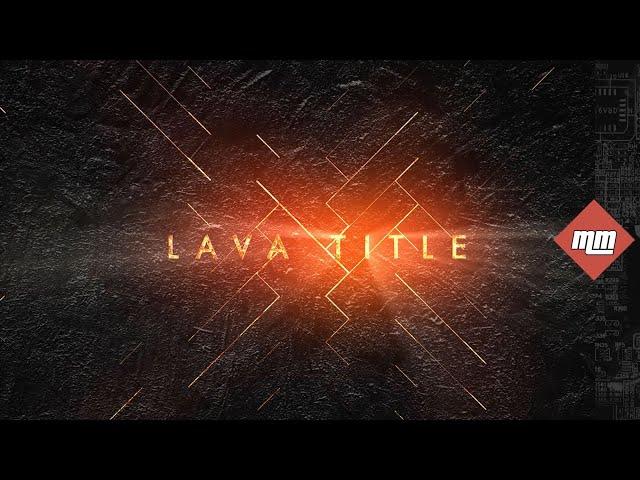 Lava Shine Sequence: A Motion Mile (Rendaa Studios) After Effects Tutorial