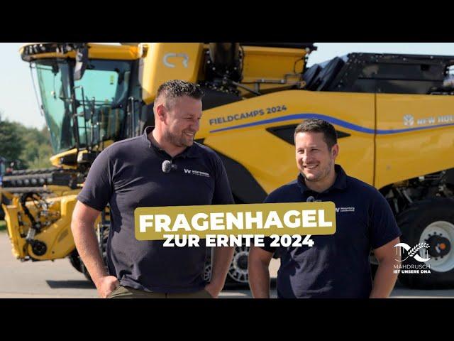 Fragenhagel mit Bernd & Tony - Das war die Ernte 2024! 