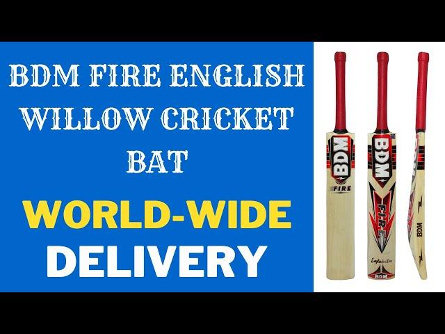 BDM Fire English Willow Cricket Bat Latest Model | Sabkifitness