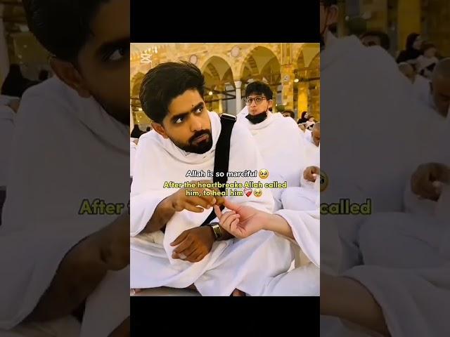 Umrah Mubarak Kaptana & Safeer Bhai ⭐|#babarazam #umrah #allah #edit #new #trending #mashallah #fy