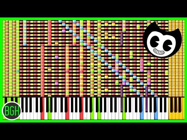 "Build Our Machine" (BENDY AND THE INK MACHINE)  DAGames - Impossible Piano Remix