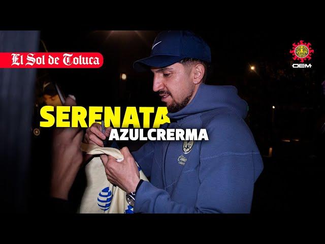 SERENATA AZULCREMA EN TOLUCA #estadodemexico #toluca #america #ligamx #clubamerica