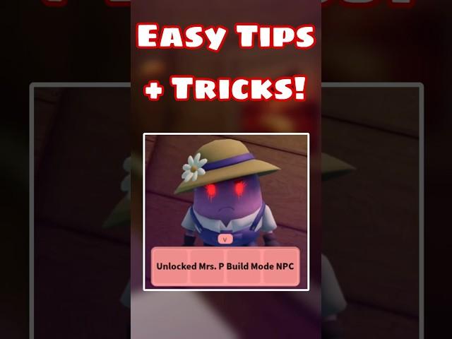 EASY TIPS & TRICKS To Get MRS. P BUILD MODE ITEM!