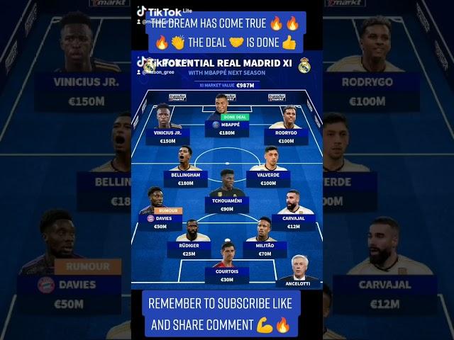 football transfer update  @realmadrid #football #footballnews #newtransfer #all #realmadird #funs