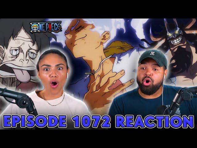 GEAR 5 LUFFY VS KAIDO! One Piece Episode 1072 REACTION