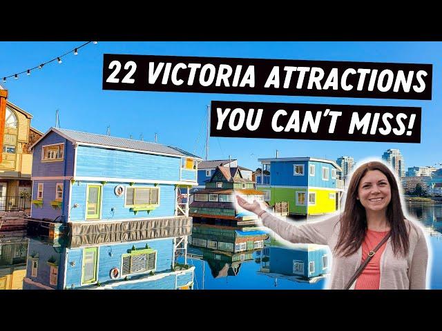 22 THINGS TO DO IN VICTORIA, BC Canada | Top Attractions in Victoria, British Columbia