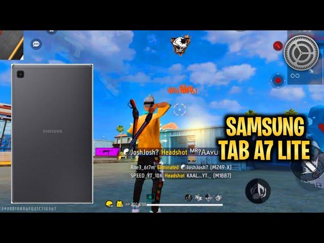 Samsung Tab A7 Lite  HUD + DPI +Sensi+Sensibilidade [Galaxy Tab FREE FIRE HIGHLIGHTS]