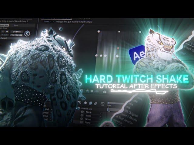 Smooth HARD TWITCH SHAKE Tutorial In After Effects | After Effects Tutorial