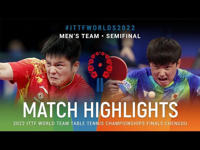 Highlights | Fan Zhendong (CHN) vs Tomokazu Harimoto (JPN) | MT SF | #ITTFWorlds2022