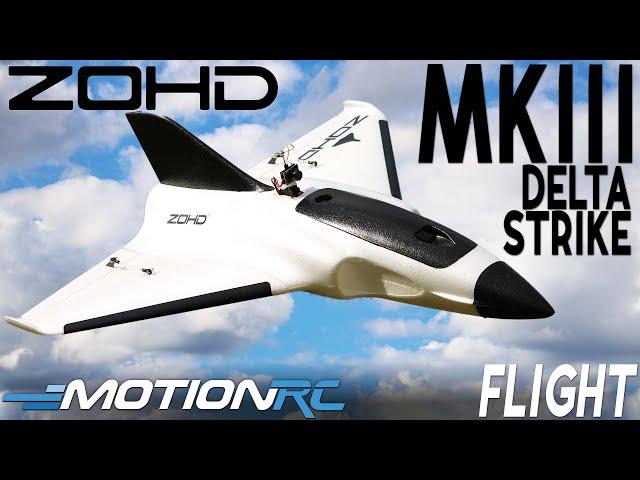 ZOHD MKIII Delta Strike FPV EDF Jet Flight | Motion RC