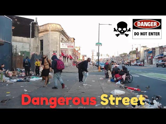 america most dangerous hood - Kensington Ave Philadelphia