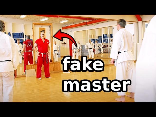 When A Fake Master Visits The Wrong Dojo