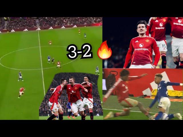 Crazy ,  Manchester United vs Ipswich highlights , 10 Man United beat ...