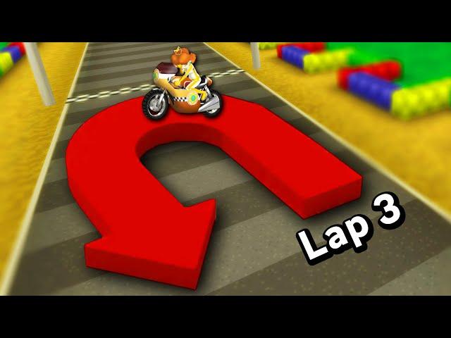 Mario Kart but Every Lap Keeps Getting Worse