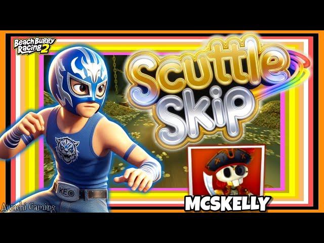 Scuttle Skip "Time Trial"|McSkelly + Laurel Wreath Decal| Screamin'Jack |(Beach Buggy Racing 2)