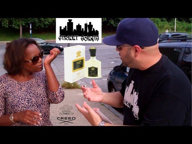 Creed Royal Oud Fragrance STREET SCENTS episode Classic Her Reaction is Epic MUST WATCH