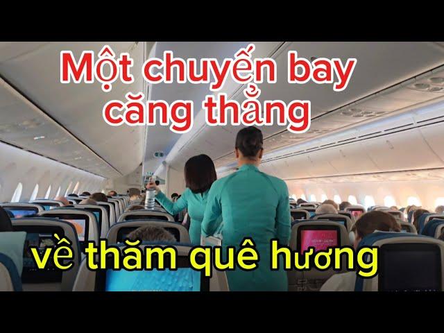 Lần đầu bay về Việt Nam máy bay phải xả xăng trên bầu trời và hạ cánh khẩn cấp không hiểu lý do