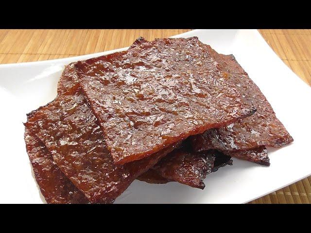 Homemade Bak Kwa - Original Flavor Recipe | MyKitchen101en