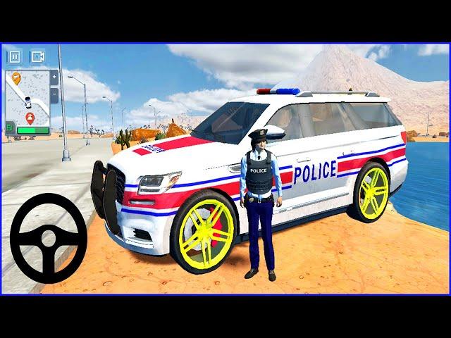 4X4 Jeep Polis arabası oyunu 4K #57 | Police Sim 2022 Game - Polis oyunu 4K Android Gameplay (2024)