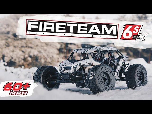 Introducing the ARRMA FIRETEAM 6S BLX Speed Assault Vehicle [ARA7618]