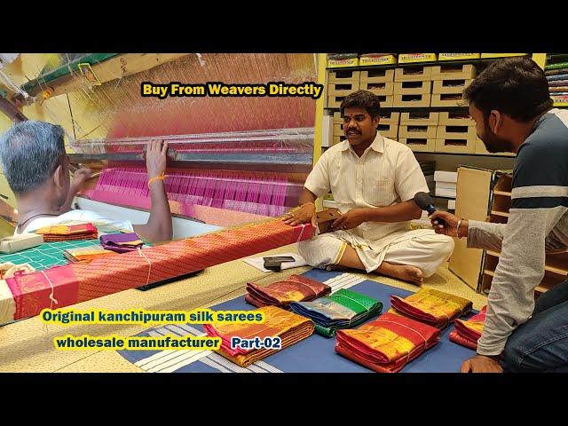 kanchipuram silk sarees manufacturers and wholesalers | kanchipuram silk sarees direct from weavers