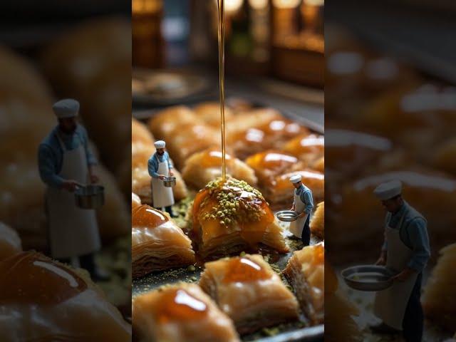 Baklava, Antep Style – Crafted by Miniature Chefs