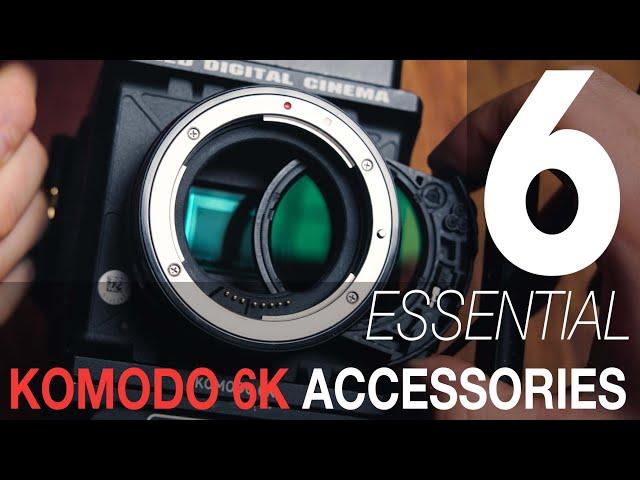 6 ESSENTIAL Accessories for the RED Komodo 6K