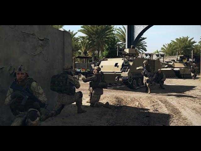 IRAQ WAR - Arma 3 Realistic gameplay 4K [Fighting Al-Qaeda]