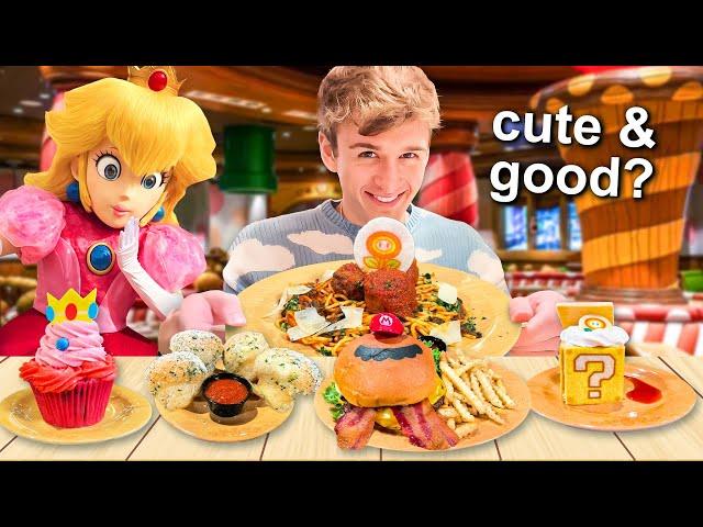 RANKING SUPER NINTENDO WORLDS FOOD (Universal Vlog W Carter)