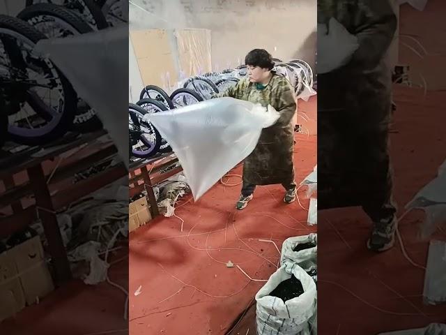 Proficient packaging techniques #satisfying #shortsvideo #countrylife