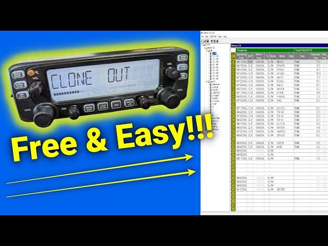 Ham Radio: Icom IC-2730 Software Programming Highlights