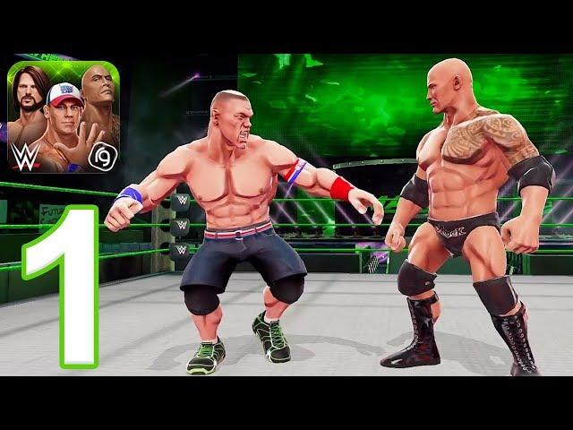 WWE Mayhem - Gameplay Walkthrough Part 1 - Season 1-2 (iOS, Android)