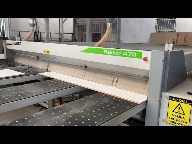 Biesse Sektor 470 Panel Ebatlama Makinesi #biesse #sektor470 #ebatlama #panelebatlama #marcusmakine