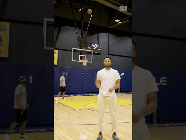 Steph Curry INSANE trick shot