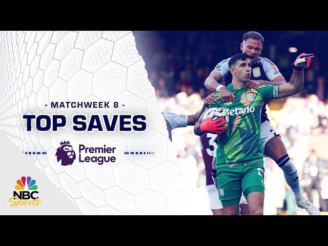 Top Premier League saves from Matchweek 8 (2024-25) | NBC Sports