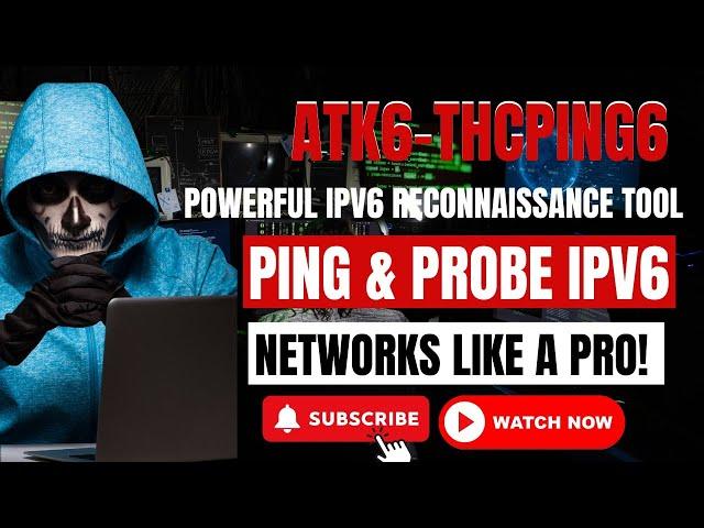 Certified Ethical Hacking/ The Hacker Choice's IPv6 Attack ToolKit Tool/#subscribe #like #share