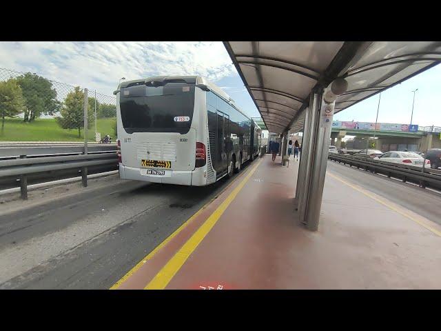 Metrobüs ile Zeytinburnu - Sefaköy Arasında Seyahat