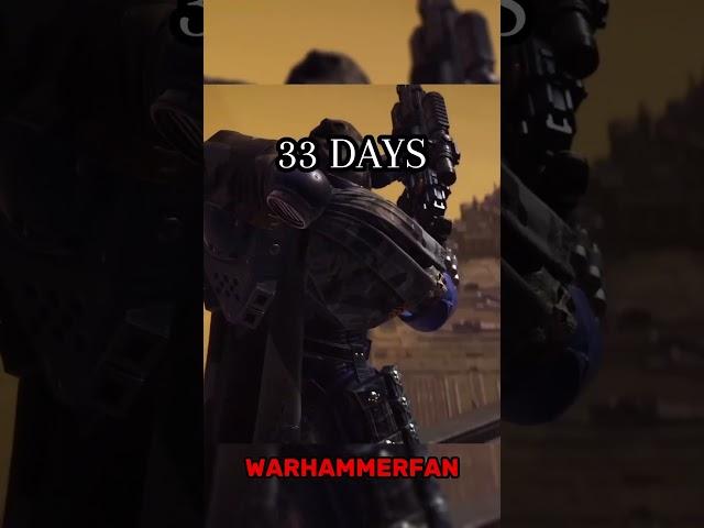 33 DAYS FOR THE EMPEROR️‼️ #warhammer #spacemarine2 #shorts