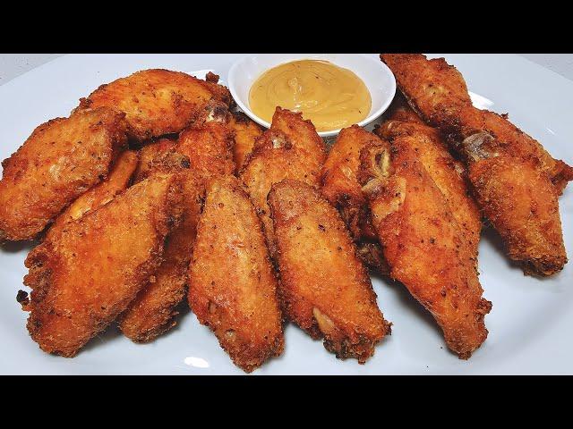 Crispy Oven Fried Chicken Wings| quick & easy no oil needed.