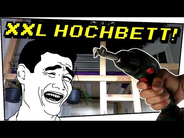 Wir haben uns ein XXL Hochbett in Berlin gebaut! - Do it Yourself #17