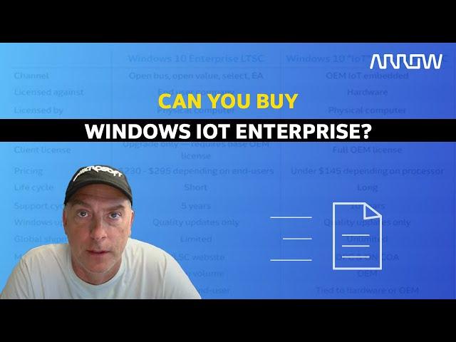 Can You Buy Windows IoT Enterprise?