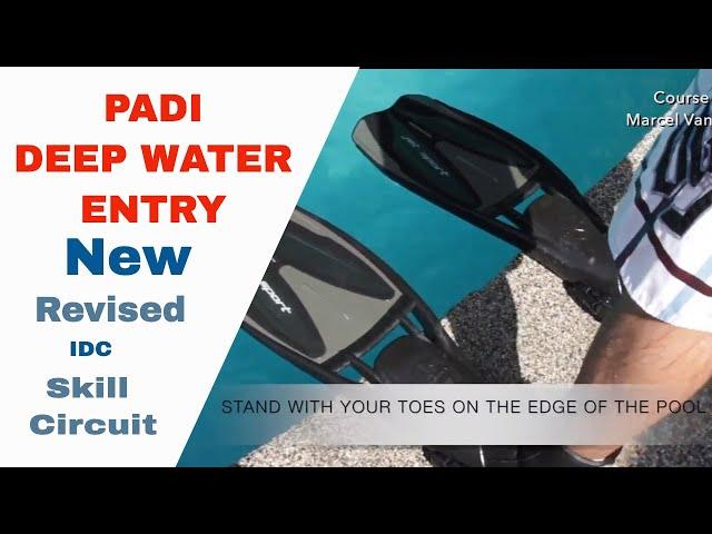 Giant Stride Entry Scuba - PADI IDC Skills Circuit • Divemaster Skills