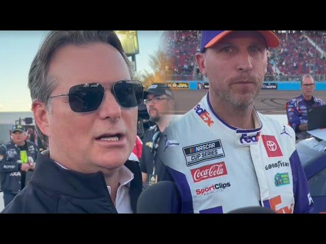 Denny Hamlin & Jeff Gordon React to Team Penske's Domination in Playoff Format, Championship Race