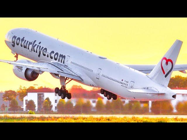 2 HOURS of LANDINGS & TAKEOFFS at BERLIN | 4K | Plane Spotting at Berlin Brandenburg Airport BER!