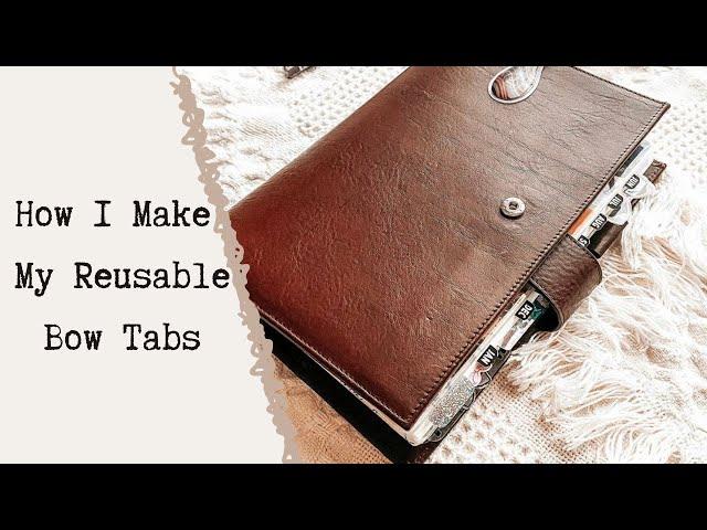 DIY: How I Make Reusable Planner Tabs