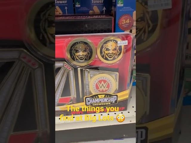 WWE Championship Belt found at Big Lots for $35