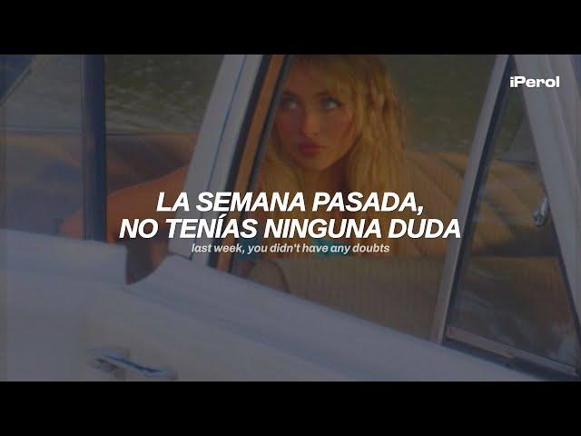 Sabrina Carpenter - Coincidence (Español + Lyrics)