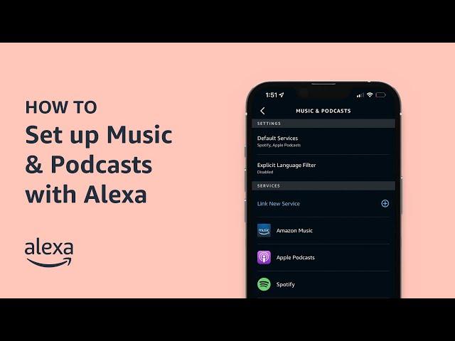 How To Set up Music & Podcasts with Alexa | Amazon Echo