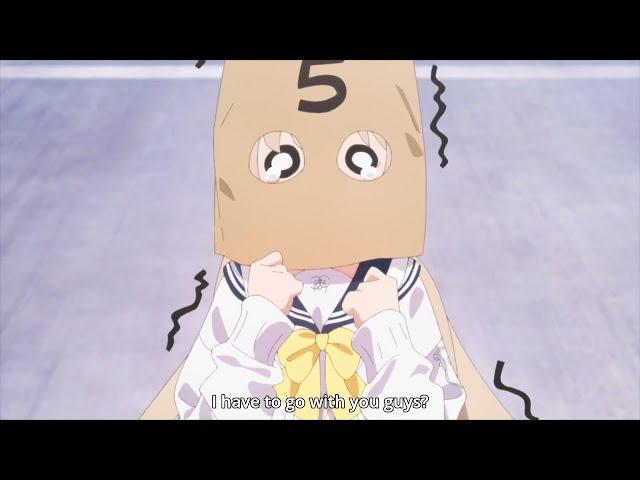 Hifumi and the paper bag mask