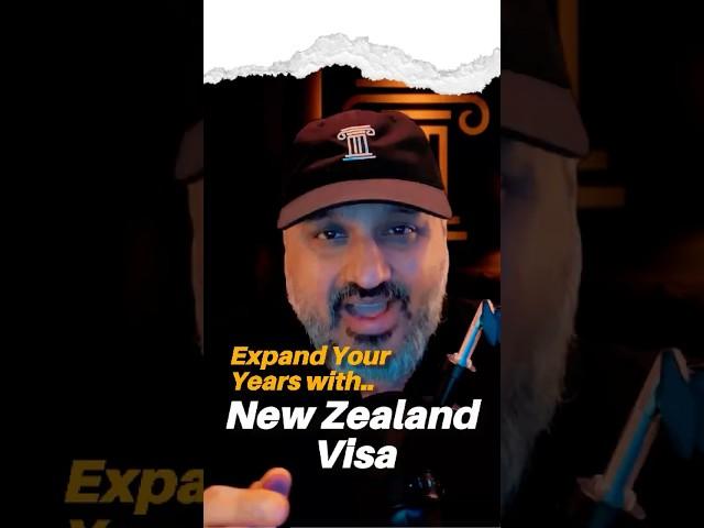 Expand Your Years with New Zealand Visa! #nzimmigration #nzpr #nzvisa #nzworkvisa #indiatonewzealand